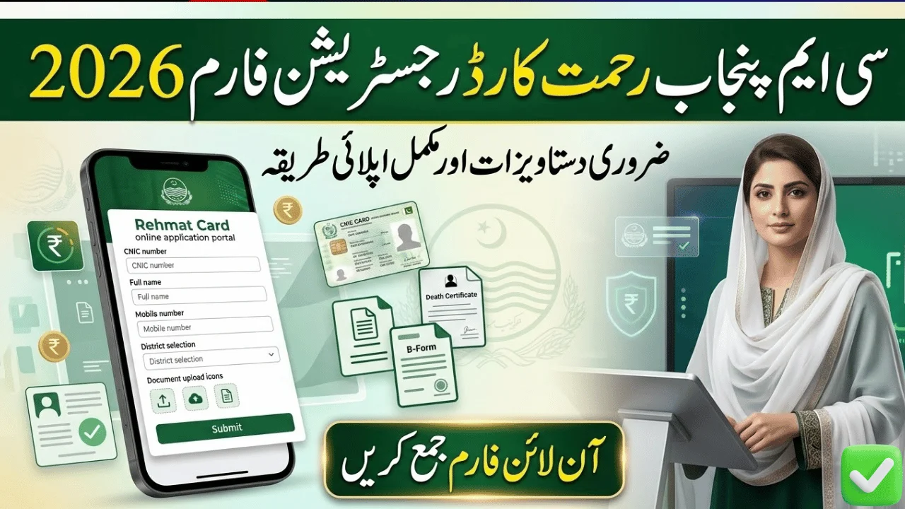Rehmat Card Registration Form 2026